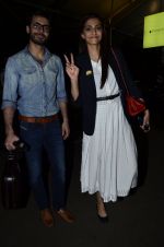 Sonam Kapoor and Fawad Khan return from Indore on 6th Sept 2014
